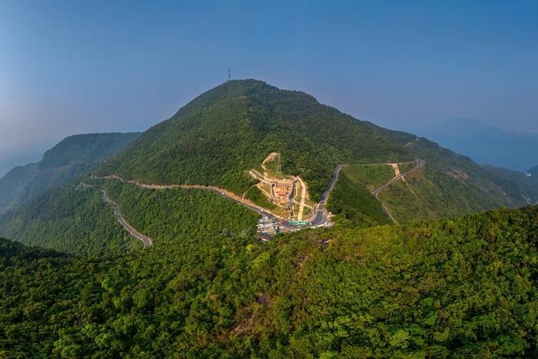 Toàn cảnh Di tích quốc gia Hải Vân Quan sau trùng tu- Ảnh 1. Toàn cảnh Di tích quốc gia Hải Vân Quan sau trùng tu- Ảnh 1.