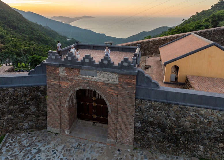 Toàn cảnh Di tích quốc gia Hải Vân Quan sau trùng tu- Ảnh 7. Toàn cảnh Di tích quốc gia Hải Vân Quan sau trùng tu- Ảnh 7.