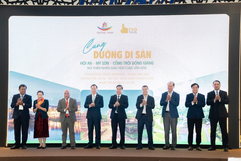 Quảng Nam công bố cung đường kết nối Di sản Hội An, Mỹ Sơn và cổng trời Đông Giang- Ảnh 1. Quảng Nam công bố cung đường kết nối Di sản Hội An, Mỹ Sơn và cổng trời Đông Giang- Ảnh 1.
